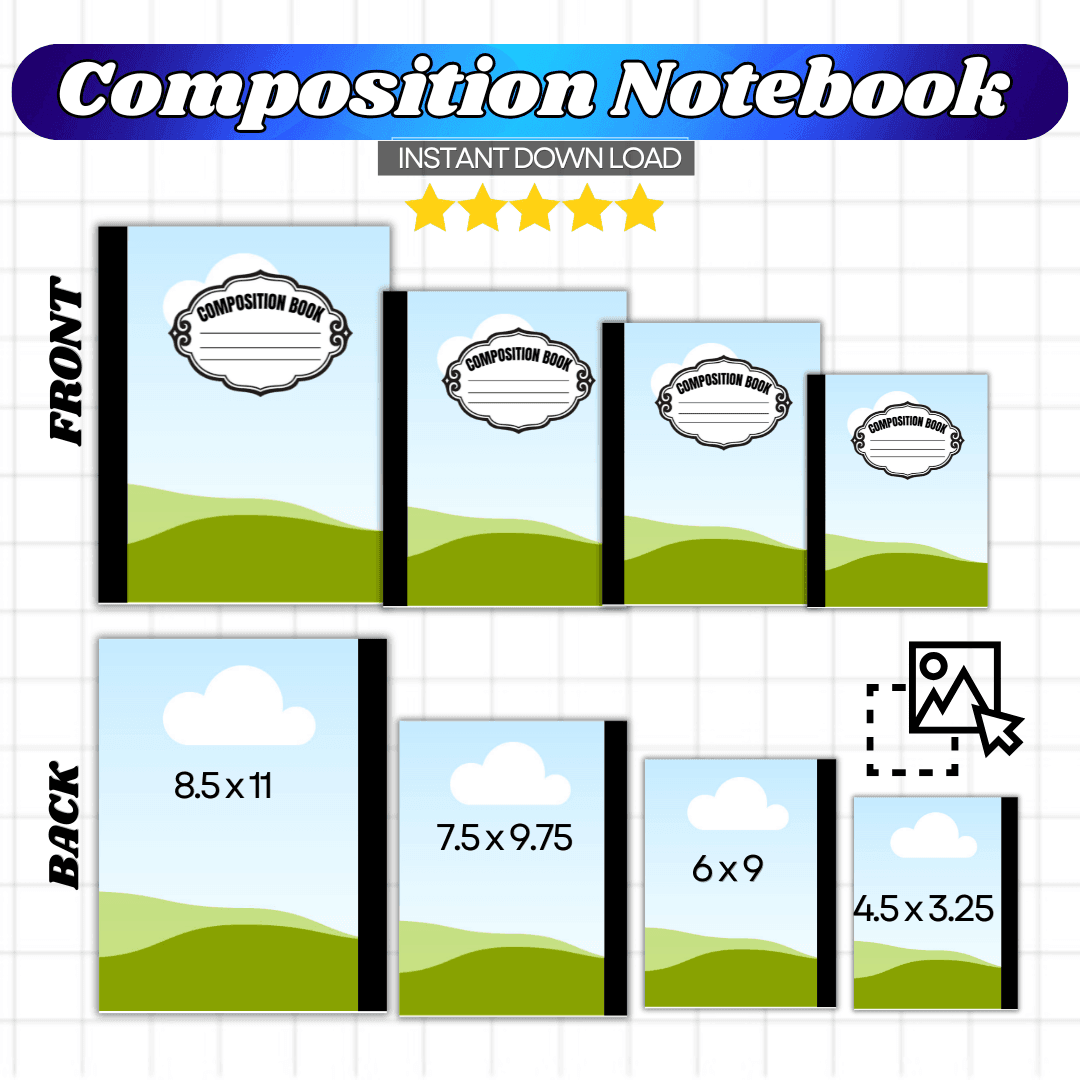composition book 01 listing page
